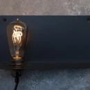 Bailey BaiLum E27 Armatuur rand 150x300mm Vrijstr Stekker IP20 zwart 141935