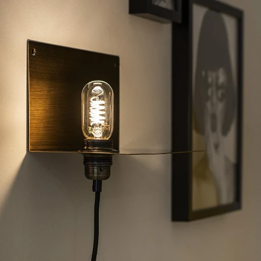 Bailey BaiLum E27 Armatuur rand 150x300mm Vrijstr Stekker IP20 zwart 141935