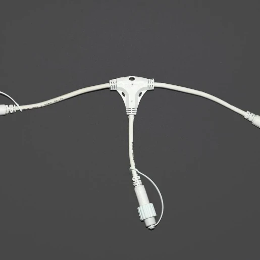 MK QuickFix divider quickfix ip67 t-verdeler met 2 uitgangen 220-240v 2xwit MKI001122