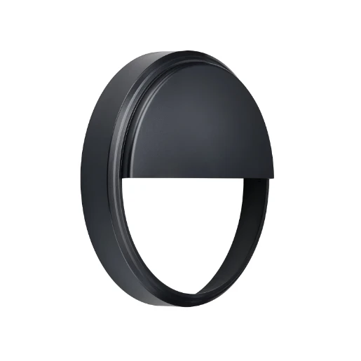 Philips CoreLine WL140Z Decorelement Half-moon ring Kunststof 88mm Ø390mm Zwart 8719514535657