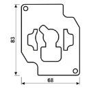 Jung WG 800 Vergrendelingsplaat 18V