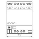 Jung Analoge uitgang KNX 4-voudig KNX DIN-rail 2204.01REGA