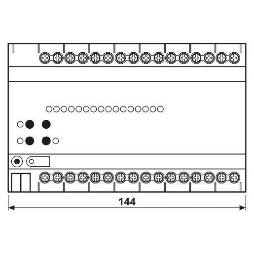 Jung KNX univ. schakelactor 16A 16/8-v.