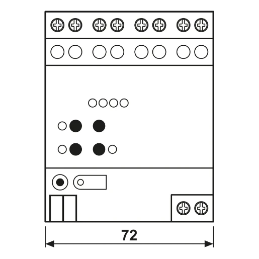 Jung KNX Jalouzieactor 2-voudig