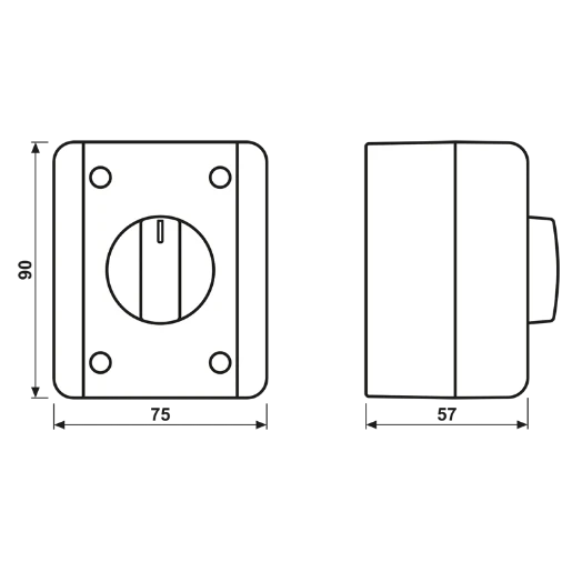 Jung Timer WG800 120 min. met onderkast