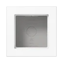 Jung A range opbouwkap a550 1-voudig wit Horizontaal en verticaal A5581BFAWW