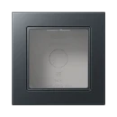 Jung A range Opbouwkap A550 1-voudig antraciet Horizontaal en verticaal A5581BFAANM