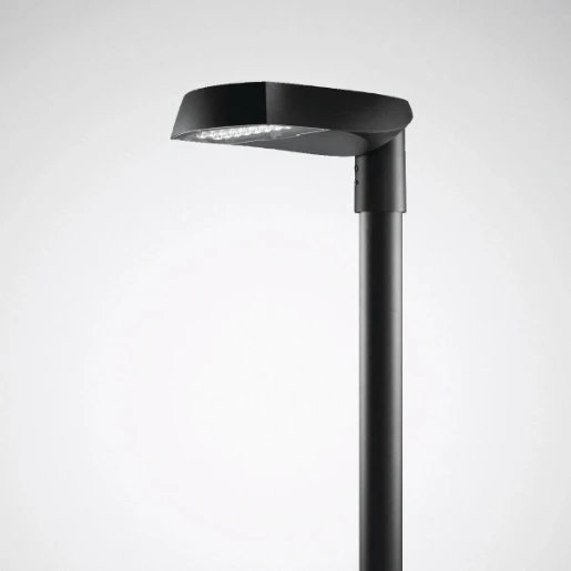 Trilux Cuvia Armatuur straatverlichting AB2L 740 Wandconsole LED 2400lm 4000K 19W 417x309mm IP66 IK09 antraciet 6597840