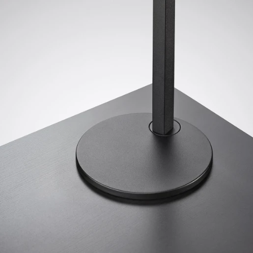 Trilux Cultega Voetplaat 12mm Ø190mm Zwart 7855800