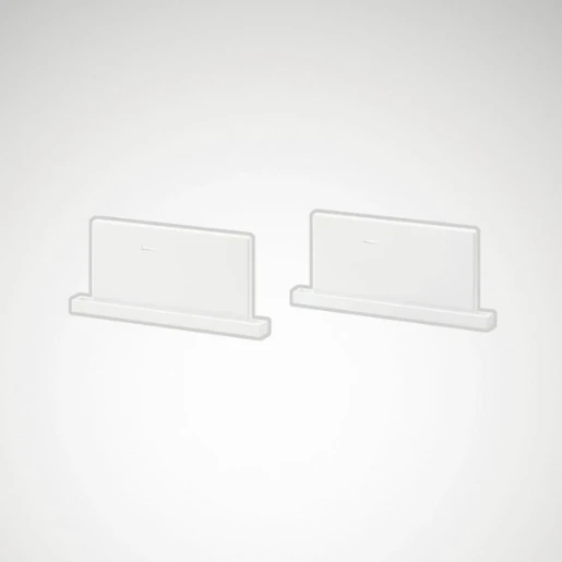 Trilux Solvan Flow H Eindafdekkingen 14x100x70mm Wit 7513300