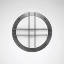 Trilux Skeo Circ Armatuurafdekking + beschermrooster 265x265x75mm Ø265mm 7159800