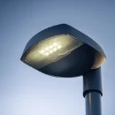 Trilux Cuvia Armatuur straatverlichting AB2L 740 Wandconsole LED 2400lm 4000K 19W 417x309mm IP66 IK09 antraciet 6597840