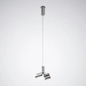 Trilux E-Line Next Fix Decoratieve draadophanging met ophangkral 140x120x25mm 7234400