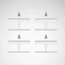 Trilux Afscherming 45x26x6mm 6818500