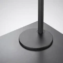 Trilux Cultega Voetplaat 12mm Ø190mm Zwart 7855800