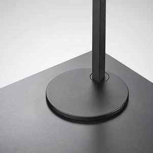 Trilux Cultega Voetplaat 12mm Ø190mm Zwart 7855800