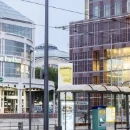 Trilux Lumega IQ 50N mastarmatuur 730 Wandconsole LED 3200lm 3000K 23.1W 705x260mm IP66 IK08 grijs 7819340