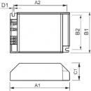 Philips HID-AspiraVision Compact CDM voorschakelapparaat 50/60hz elektronisch 110x75x32mm 35 - 70W IP20 8718291233107