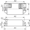 Philips HF Matchbox voorschakelapparaat elektronisch 80x40x22mm 18W IP20 8711500928023
