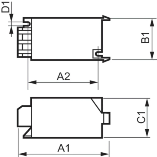 Philips SI 51 hid ontstekers 220-240v 50/60hz Elektronisch parallel 250 - 400W 8711500915535