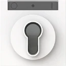 ABB Busch-Jaeger Art linear Centraalplaat slot sleutel wit RAL 9016 2CKA001710A4158