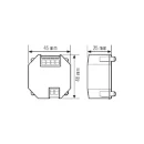 Esylux Compact Dali voedingseenheid bussysteem 200mA 16V inbouw EC10430008