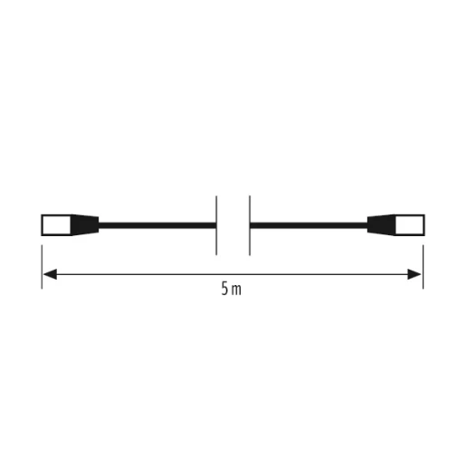 Esylux Smartdriver-2 Kabelset 2 RJ45 5m x8 wit EC10431920
