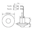 Esylux Plafondaanwezigheidssensor WINSTA CodeI