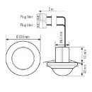 Esylux Plafondaanwezigheidssensor WINSTA CodeI