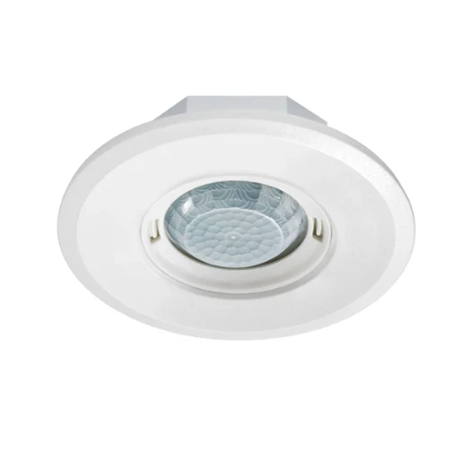Esylux Flat Bewegingsmelder rond bewegingssensor inbouw 360° AC wit IP20 EP10427886