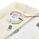 Philips Ledinaire WL055V LED buitenarmatuur - portiekarmatuur 3000K 600lm 374x150mm Dimbaar bewegingssensor aanwezigheidsmelder lichtsensor >80° - IP65 wit 8710163354095