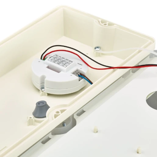 Philips Ledinaire WL055V LED buitenarmatuur - portiekarmatuur 3000K 600lm 374x150mm Dimbaar bewegingssensor aanwezigheidsmelder lichtsensor >80° - IP65 wit 8710163354095