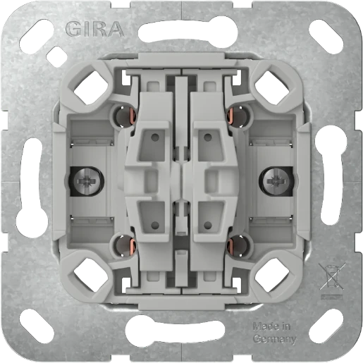 Gira wipdrukcontact maakcontact inbouw Wip 314700