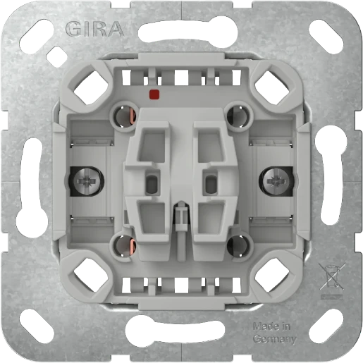 Gira wipdrukcontact maakcontact inbouw Wip 315100