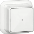 Gira wisseldrukcontact wipdrukcontact k/p opbouw Wip Glanzend wit RAL 9010 315611