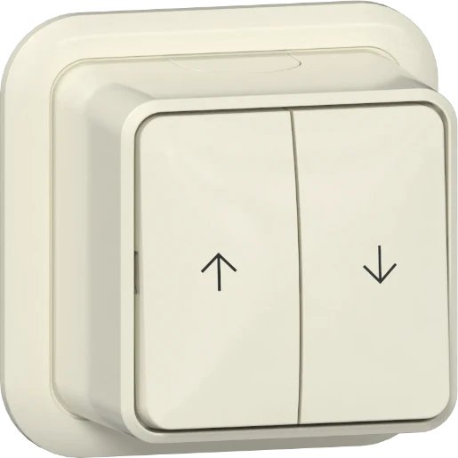 Gira wip jaloezie drukcontact pijlen k/p Wip IP20 315810