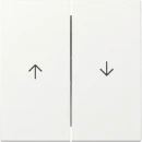 Gira Wip 2-v pijl System 55 z.wit m