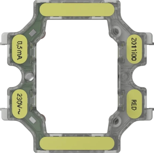 Gira Led verlichtingselement schakelmateriaal t2 0.5mA Rood 3792011