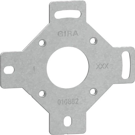 Gira metaaladapter lege doos opbouw 888410