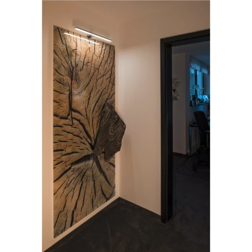 SLV Dorisa Spiegelarmatuur lang symm 4000K 370lm 500x120mm >80° - Extreem breedstralend chroom 1000780