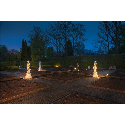 SLV Nautilus tuinverlichtingsarmatuur Grondpen aluminium antraciet IP65 231035