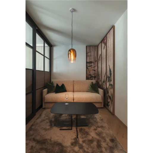 SLV Pantilo E27 Pendelarmatuur 180x180mm messing IP20 1006400