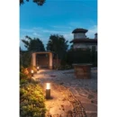 SLV M-Pol Bevestiging bolderarmatuurbuis Aluminium 124x124x234mm Ø124mm Antraciet 1006379