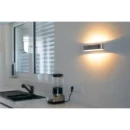 SLV Asso LED armatuur 3000K 975lm 300x70mm faseafsnijding aluminium 151275