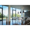 SLV Phelia E27 Hanglamp 23W 420x280mm zwart IP20 133320