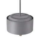 SLV PARA E27 Pendelarmatuur 150W 80x127mm grijs IP20 1005215