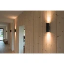 SLV Enola GU10 Armatuur boven/beneden 220x85mm Ø68mm zwart 151800