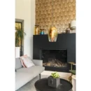 SLV Pantilo E27 Pendelarmatuur 180x180mm goud IP20 1006403