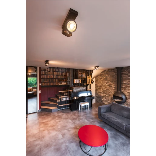 SLV Kalu GU10 spot qpar111 300x90mm zwart 1000703