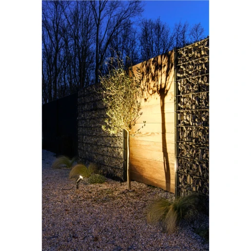 SLV Prikspot Grondpen aluminium zwart IP65 1007146